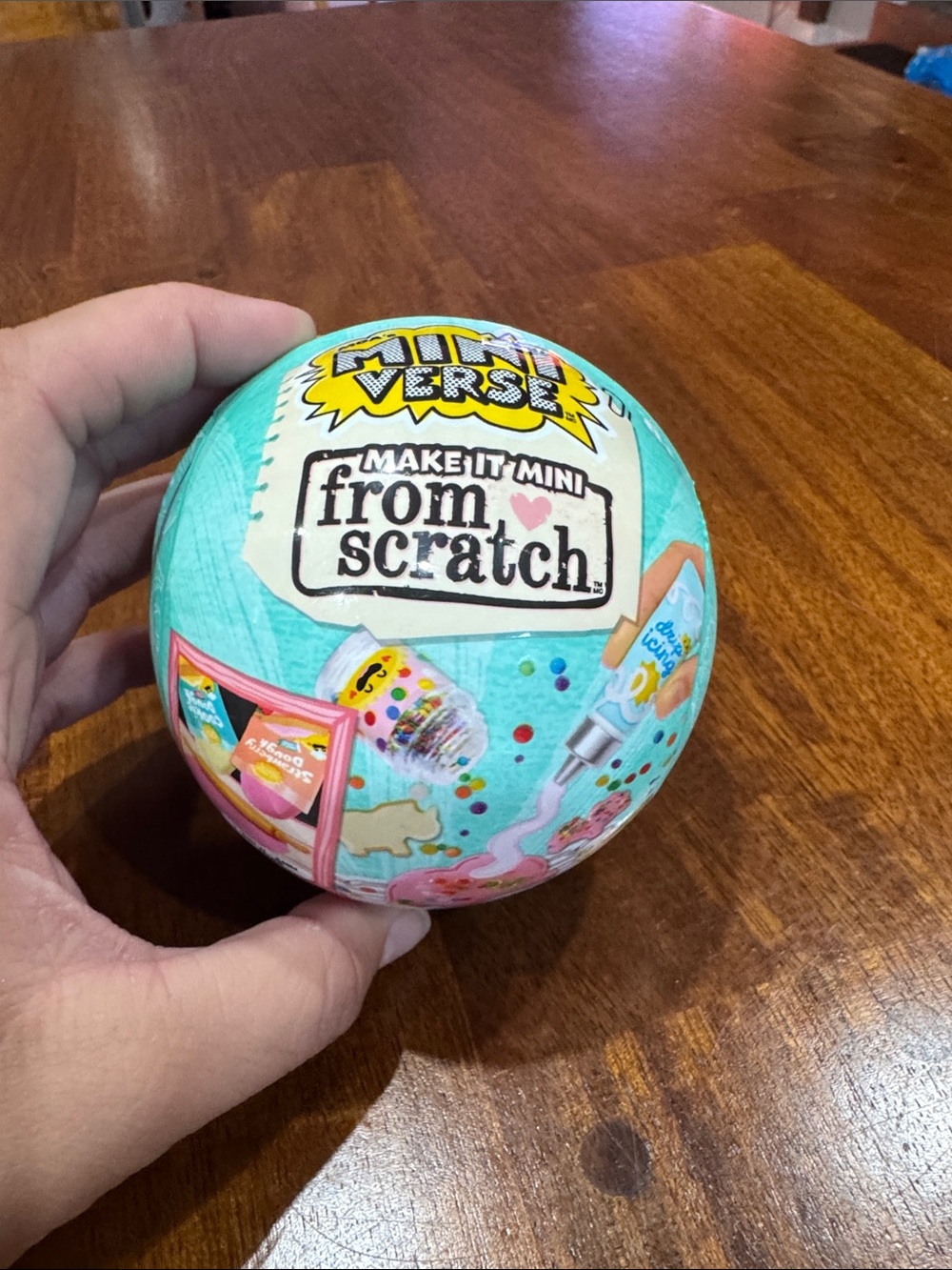 NWT Factory Sealed Make It Mini From Scratch Surprise Ball Mini Verse Series 3